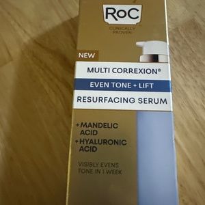 Roc resurfacing serum mandelic+hyaluronic acid 1oz.